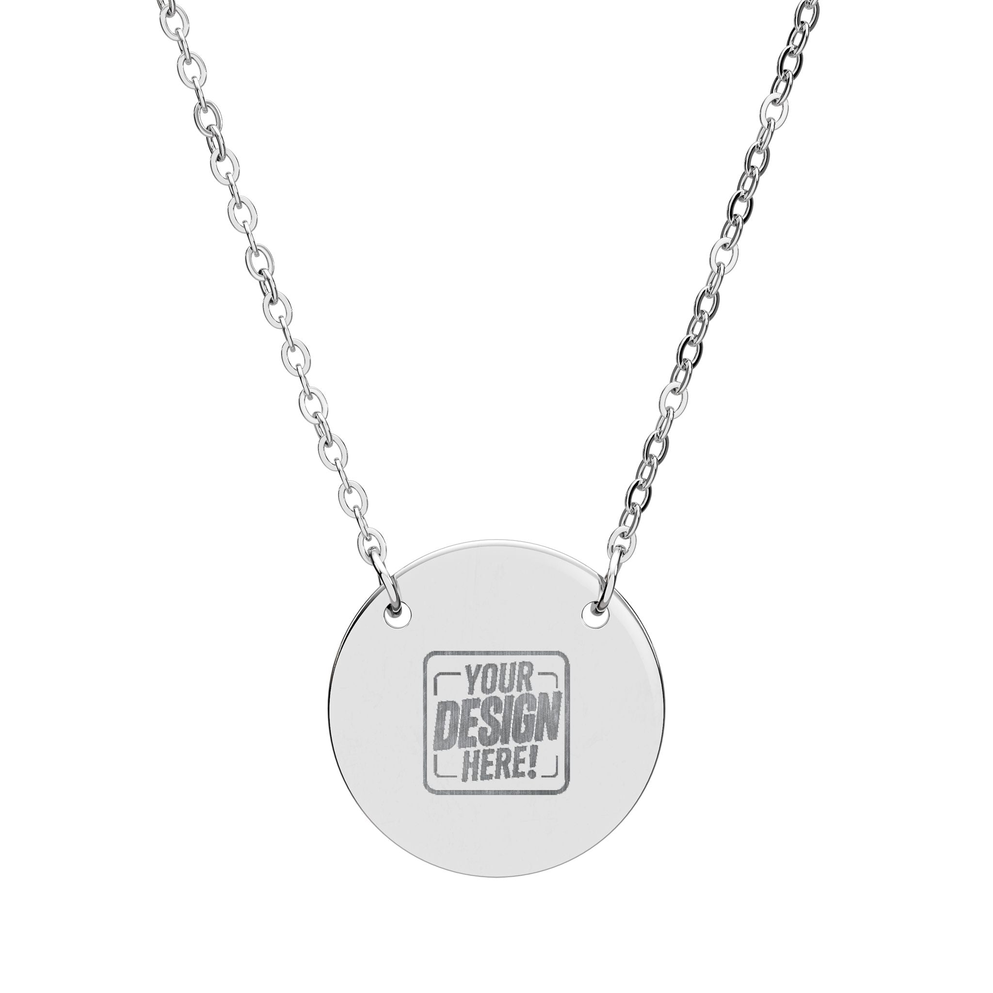 Circle Necklace (Engraving)