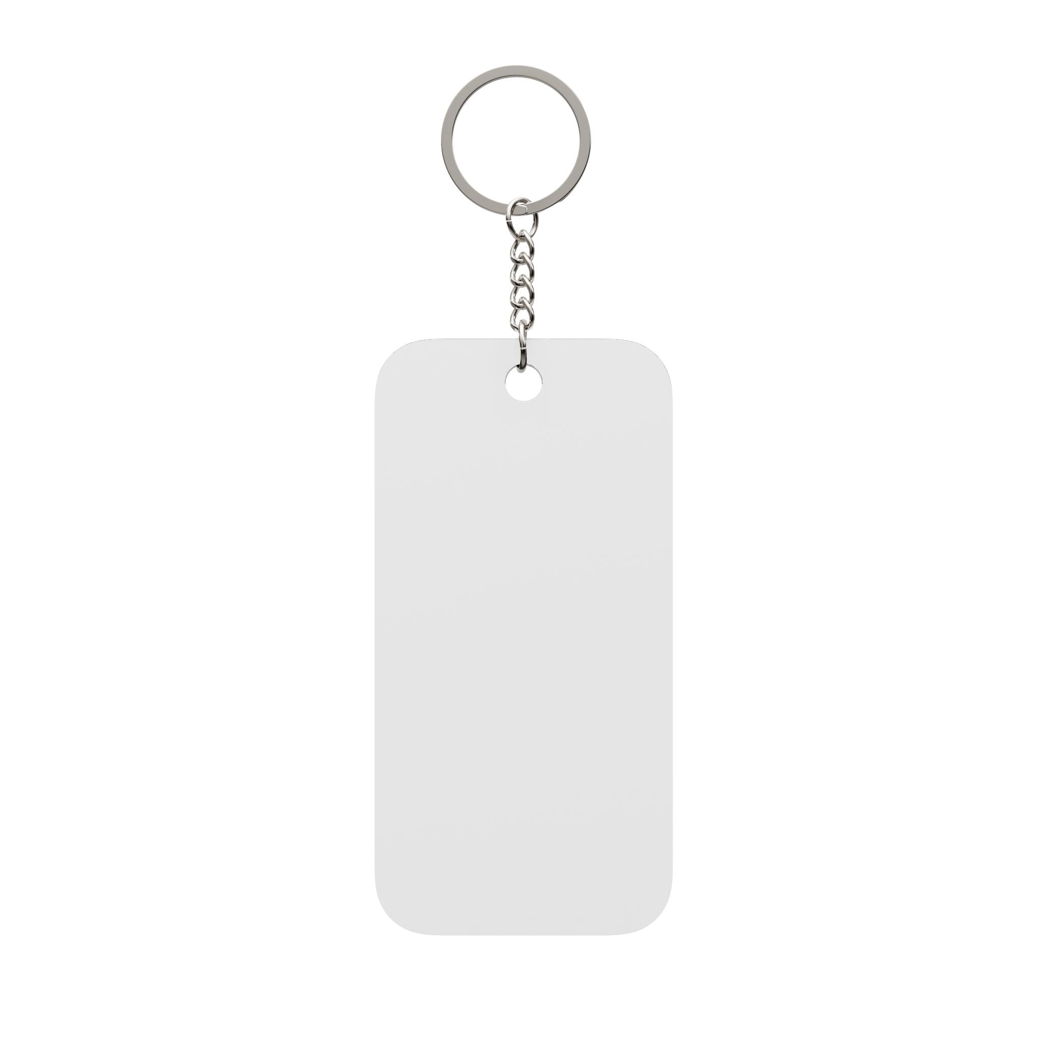 Double-Sided Keychain Charm
