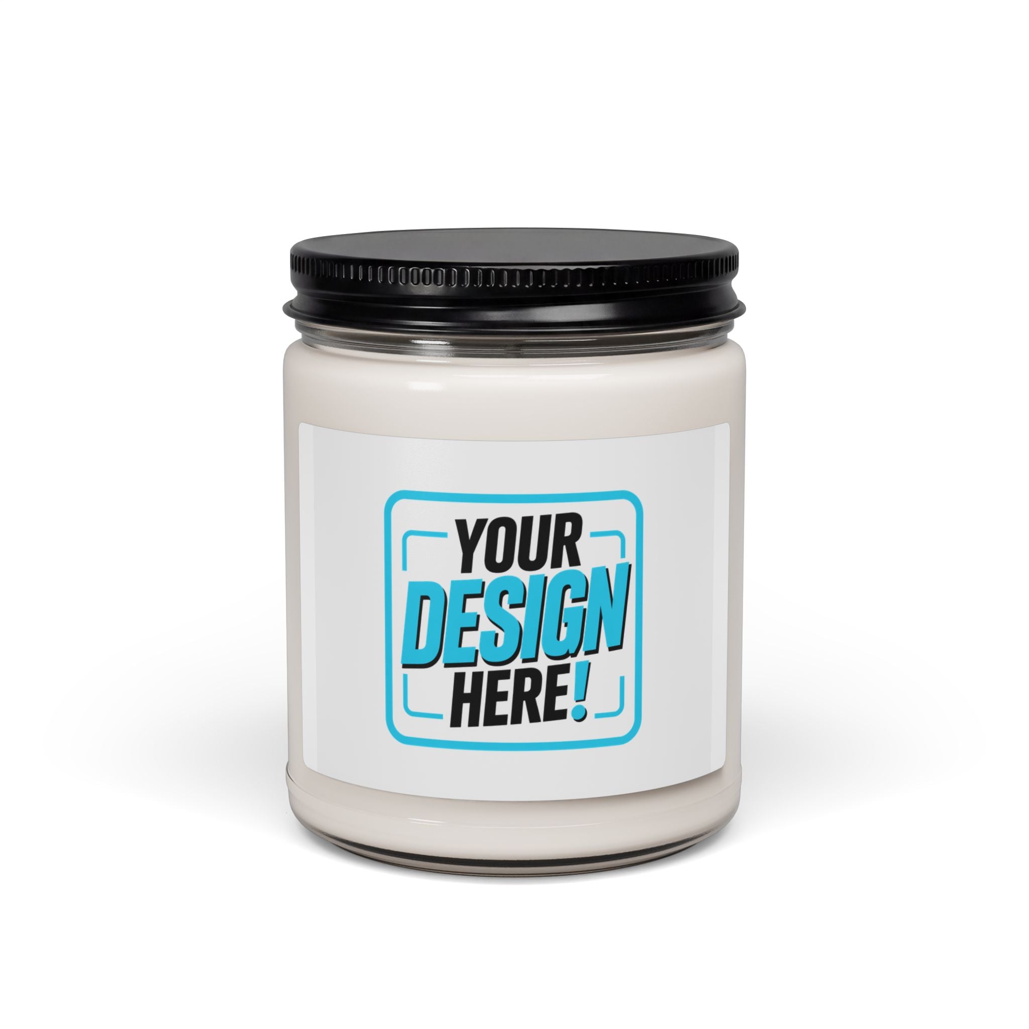 9oz Scented Soy Candle — Modern K Logo Aromatic Jar