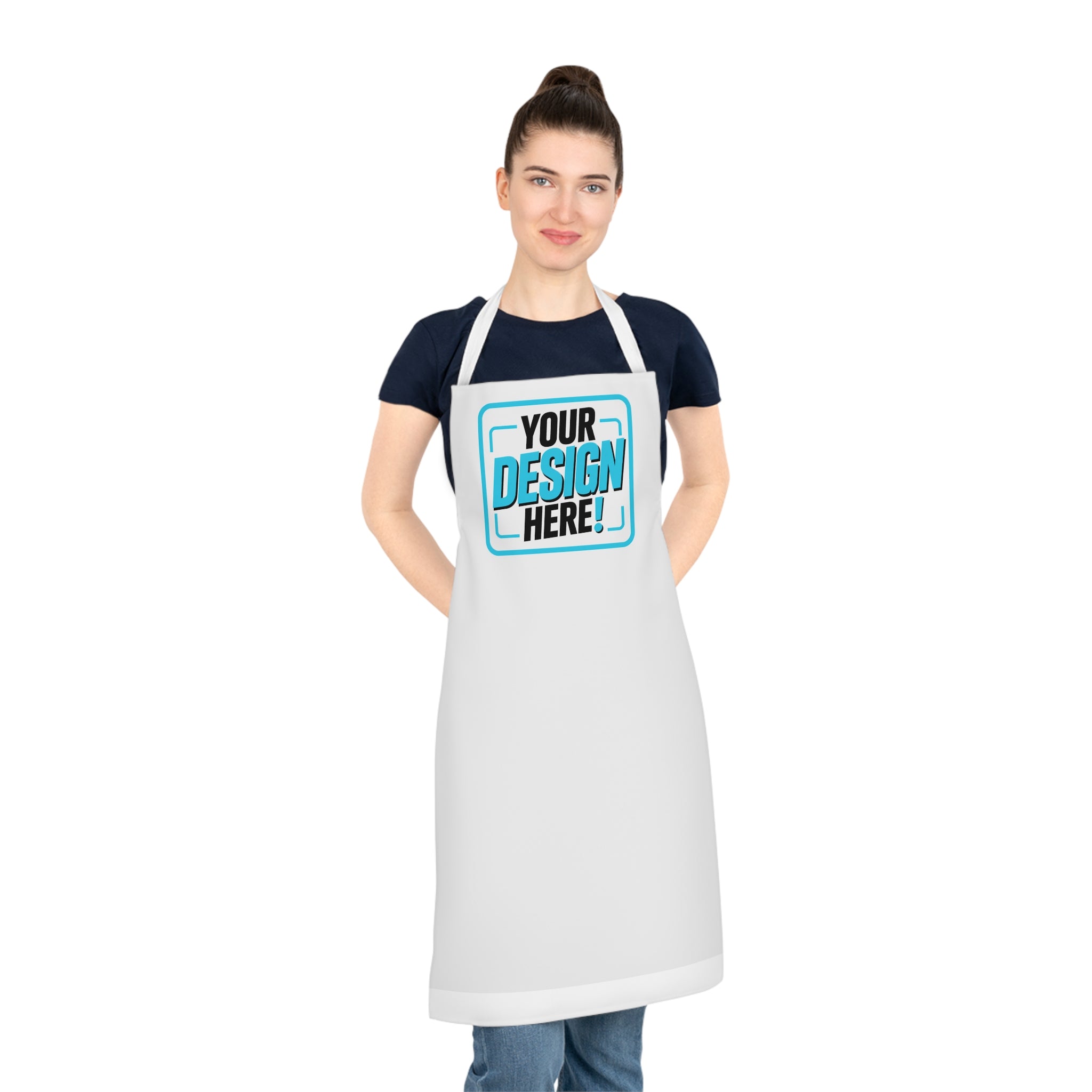 Adult Apron (AOP) | 100% cotton